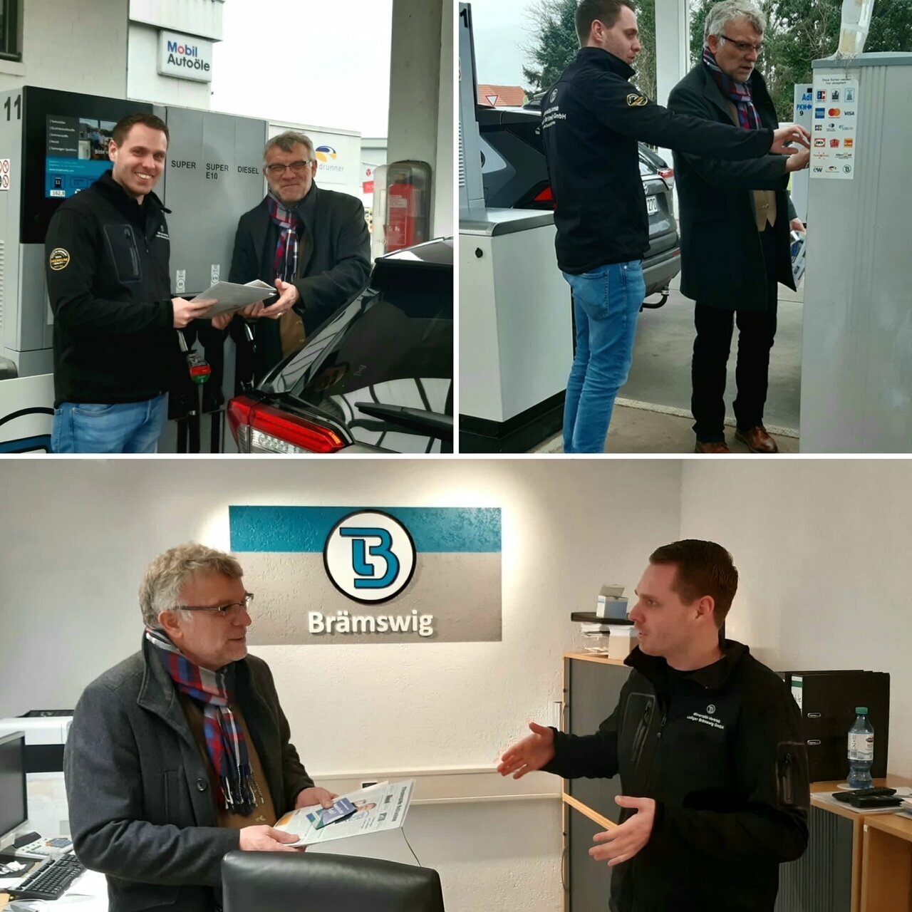 Bürgermeisterkandidat Stephan Blömer zu Gast bei Brämswig Image 1